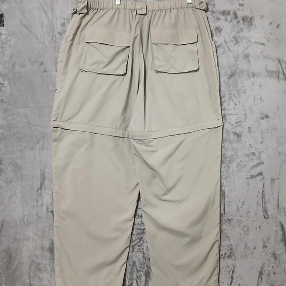 Vintage Cabela’s Guidewear Fishing Men Convertible Pants Size 2XL Green Outdoors - Picture 6 of 10